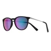 Women's Tek Gear® 53mm Round Mirrored Lens Sunglasses