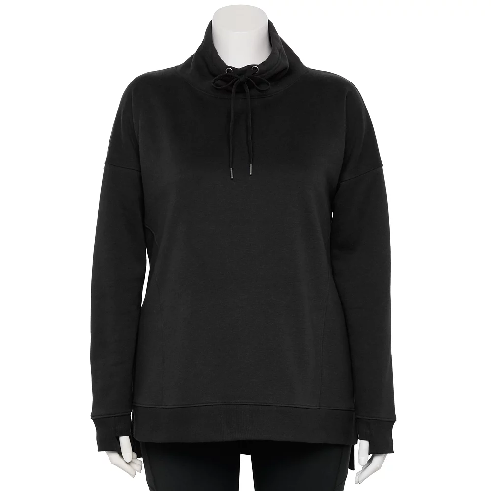 Plus Size Tek GearĀ® Ultrasoft Fleece Cowlneck Tunic - Image 6