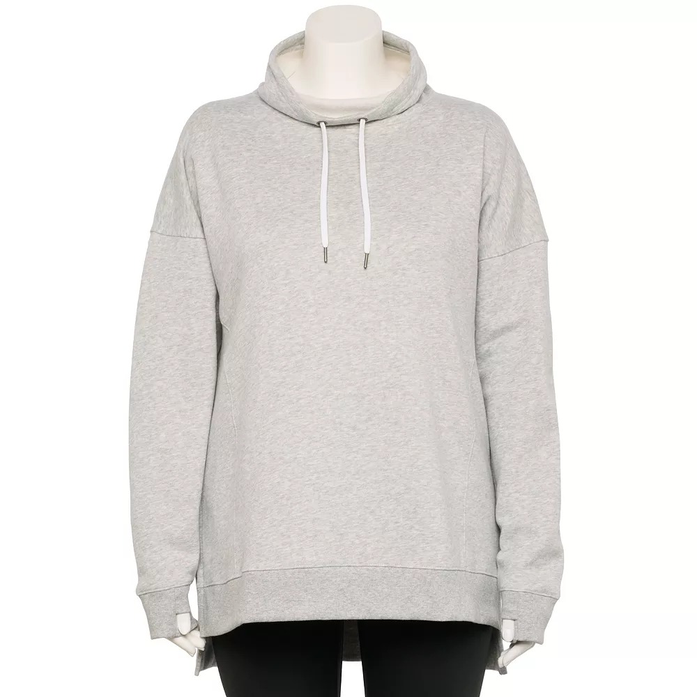 Plus Size Tek GearĀ® Ultrasoft Fleece Cowlneck Tunic - Image 3