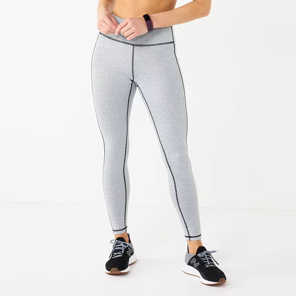 Women's Tek Gear® Ultrastretch High-Waisted Side Pocket Full-Length Leggings - Image 2