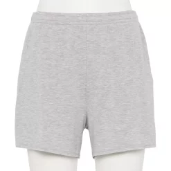 Women's Tek GearĀ® French Terry Raw-Hem Shorts
