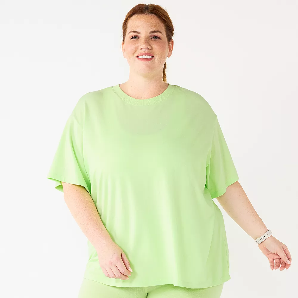 Plus Size Tek GearĀ® Oversized Tee - Image 5