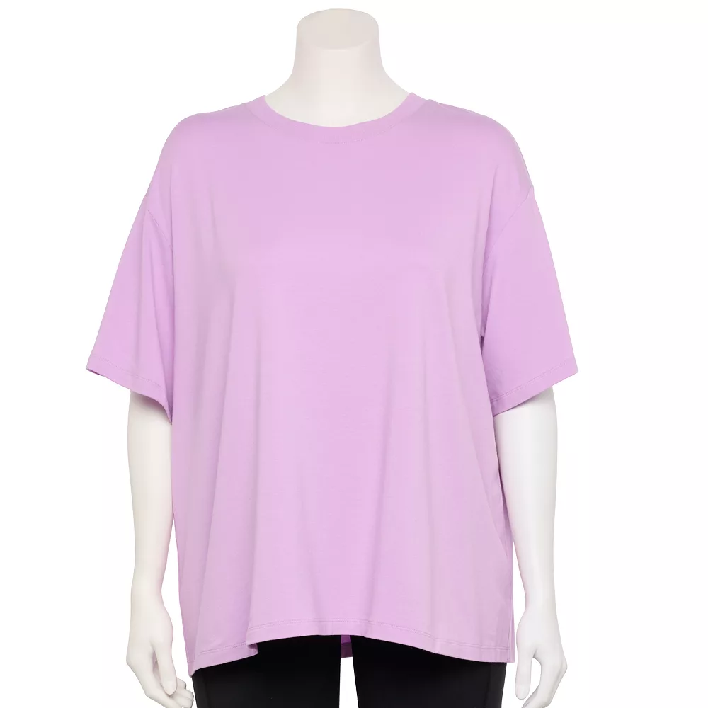 Plus Size Tek GearĀ® Oversized Tee - Image 3