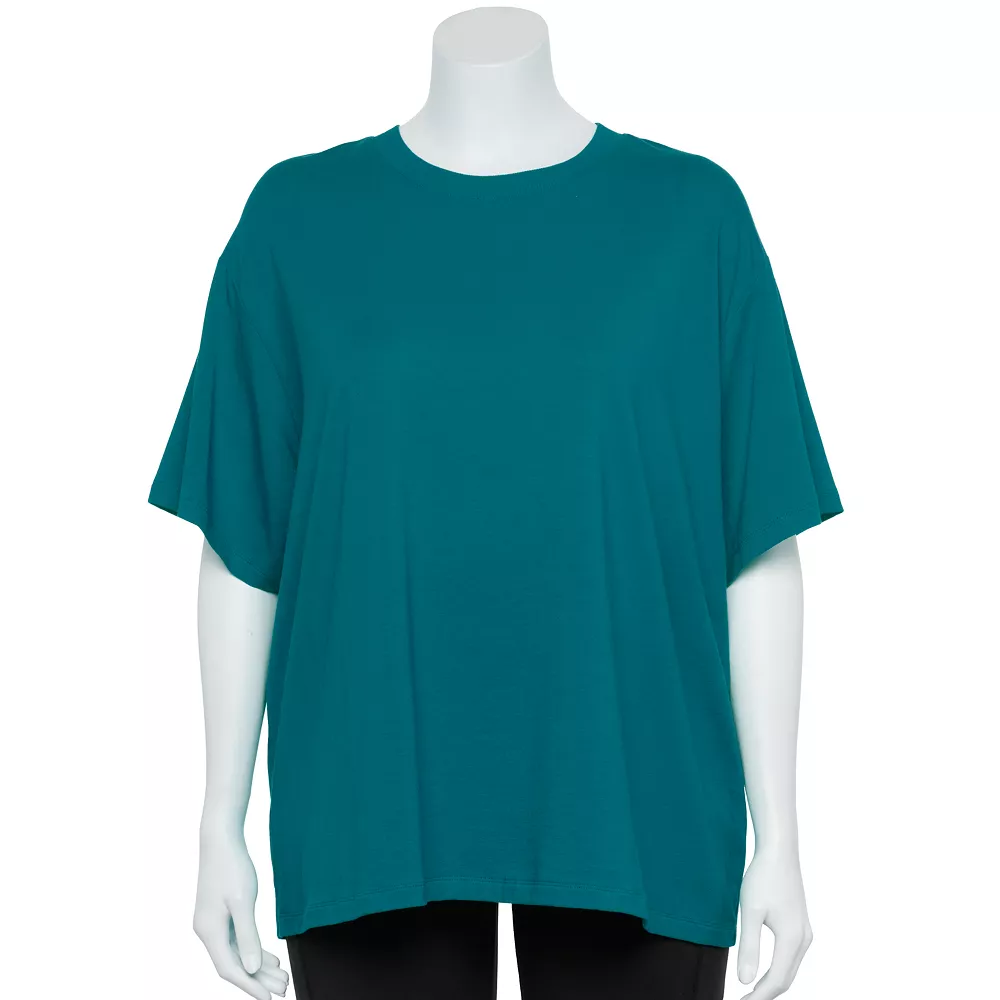 Plus Size Tek GearĀ® Oversized Tee - Image 2