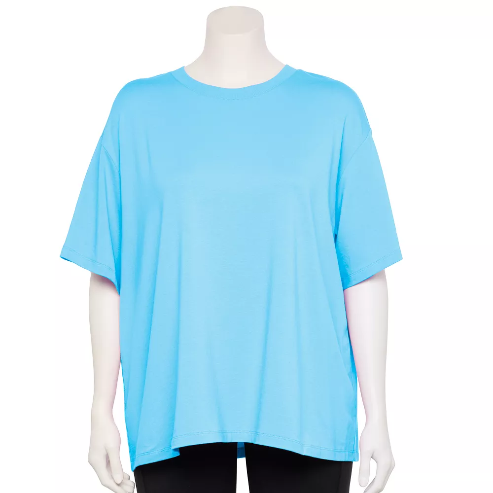 Plus Size Tek GearĀ® Oversized Tee