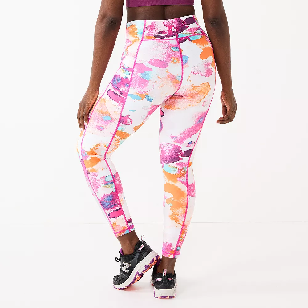 Women's Tek GearĀ® Ultrastretch High-Waisted Side Pocket 7/8 Leggings - Image 33