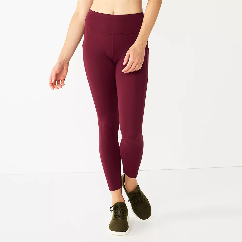 Women's Tek GearĀ® Ultrastretch High-Waisted Side Pocket 7/8 Leggings - Image 9