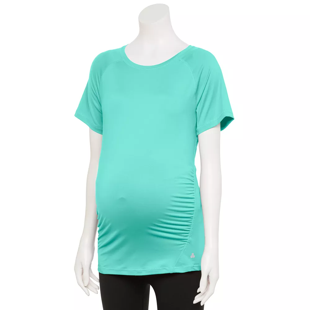 Maternity Tek Gear® Workout Tee - Image 8