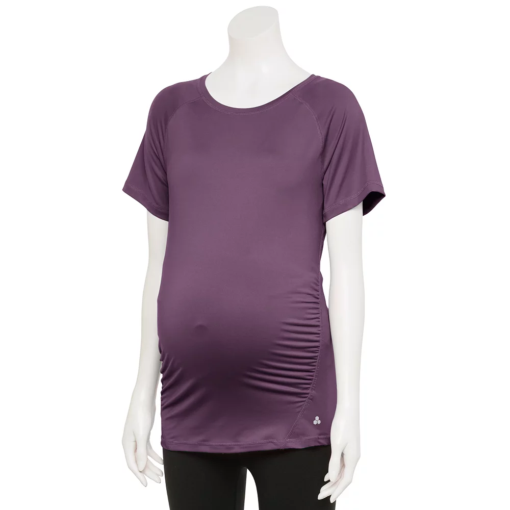 Maternity Tek Gear® Workout Tee - Image 7