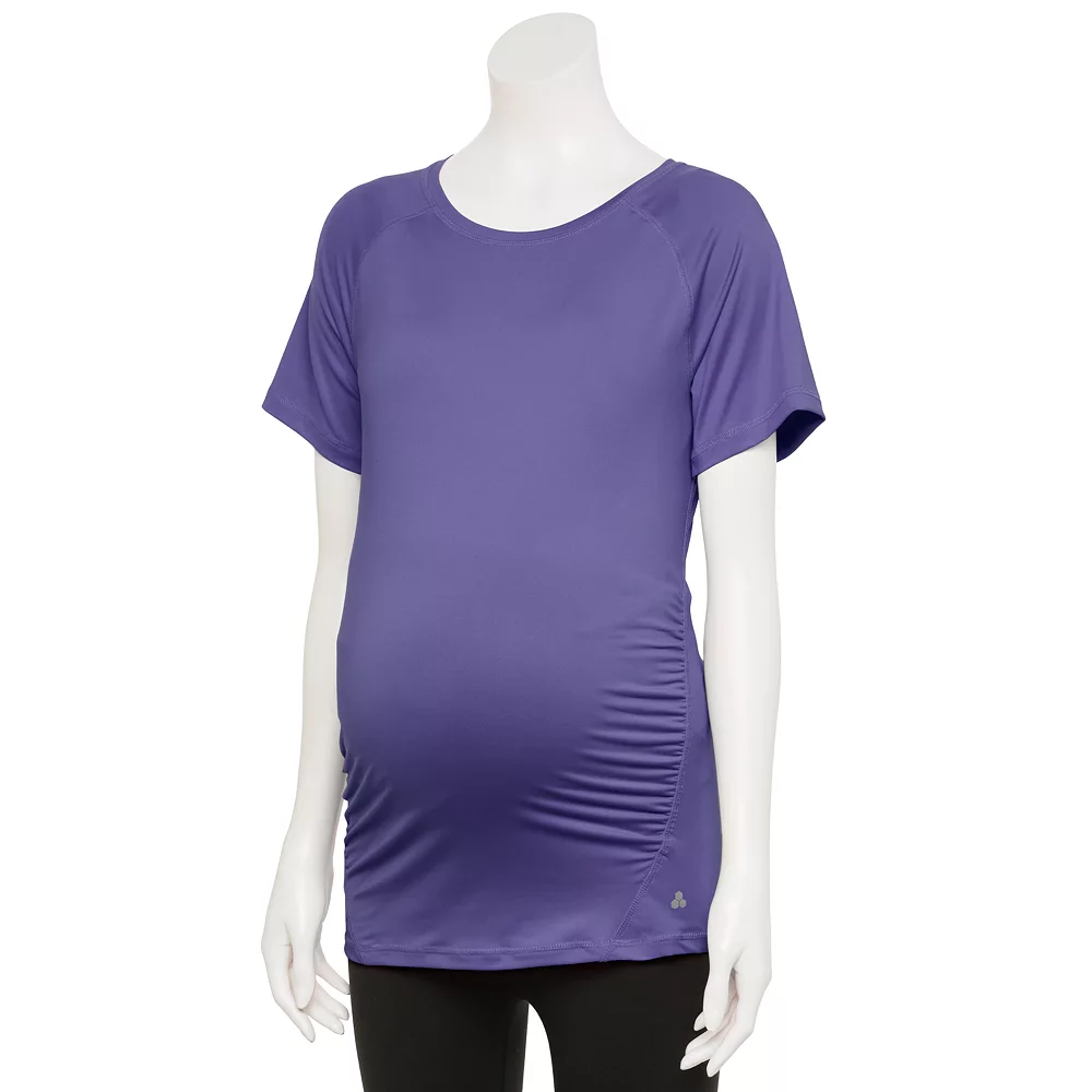 Maternity Tek Gear® Workout Tee - Image 5
