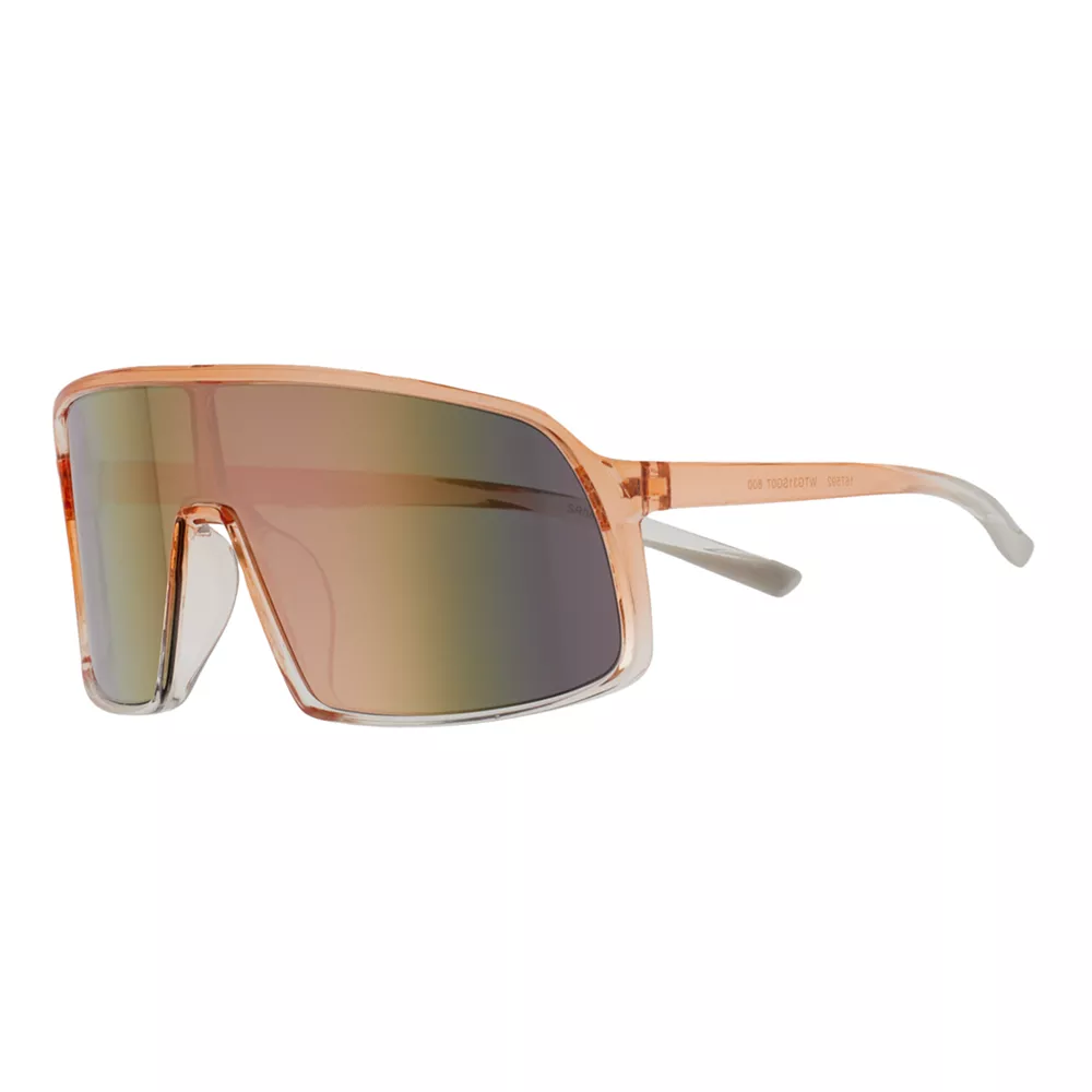 Women's Tek GearĀ® 70mm Shield Pastel Wrap Mirrored Sunglasses