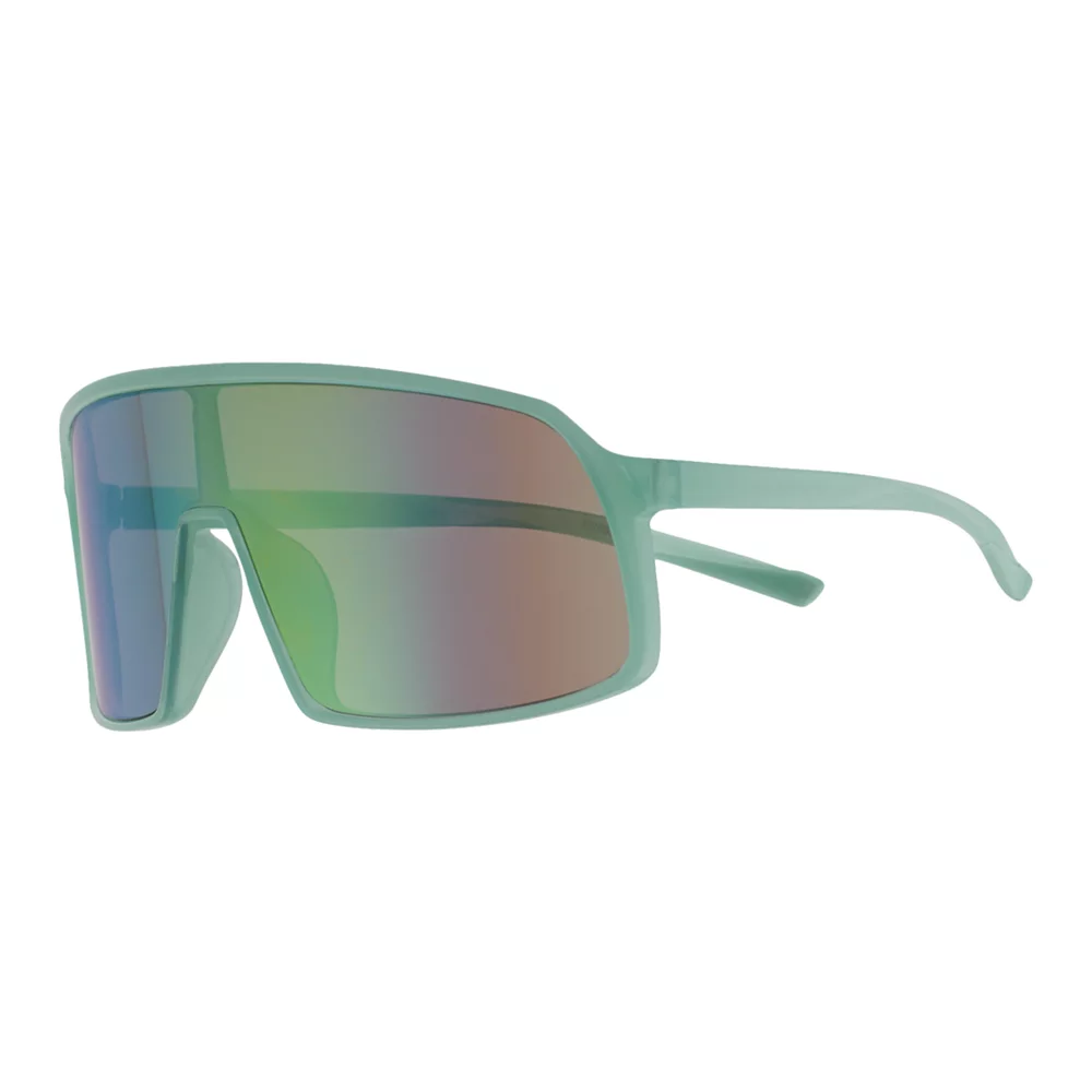 Women's Tek GearĀ® 70mm Shield Pastel Wrap Mirrored Sunglasses - Image 2